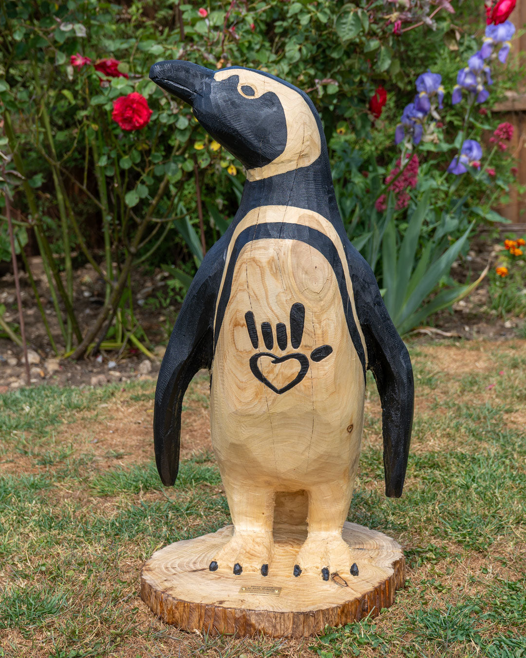 A very special penguin