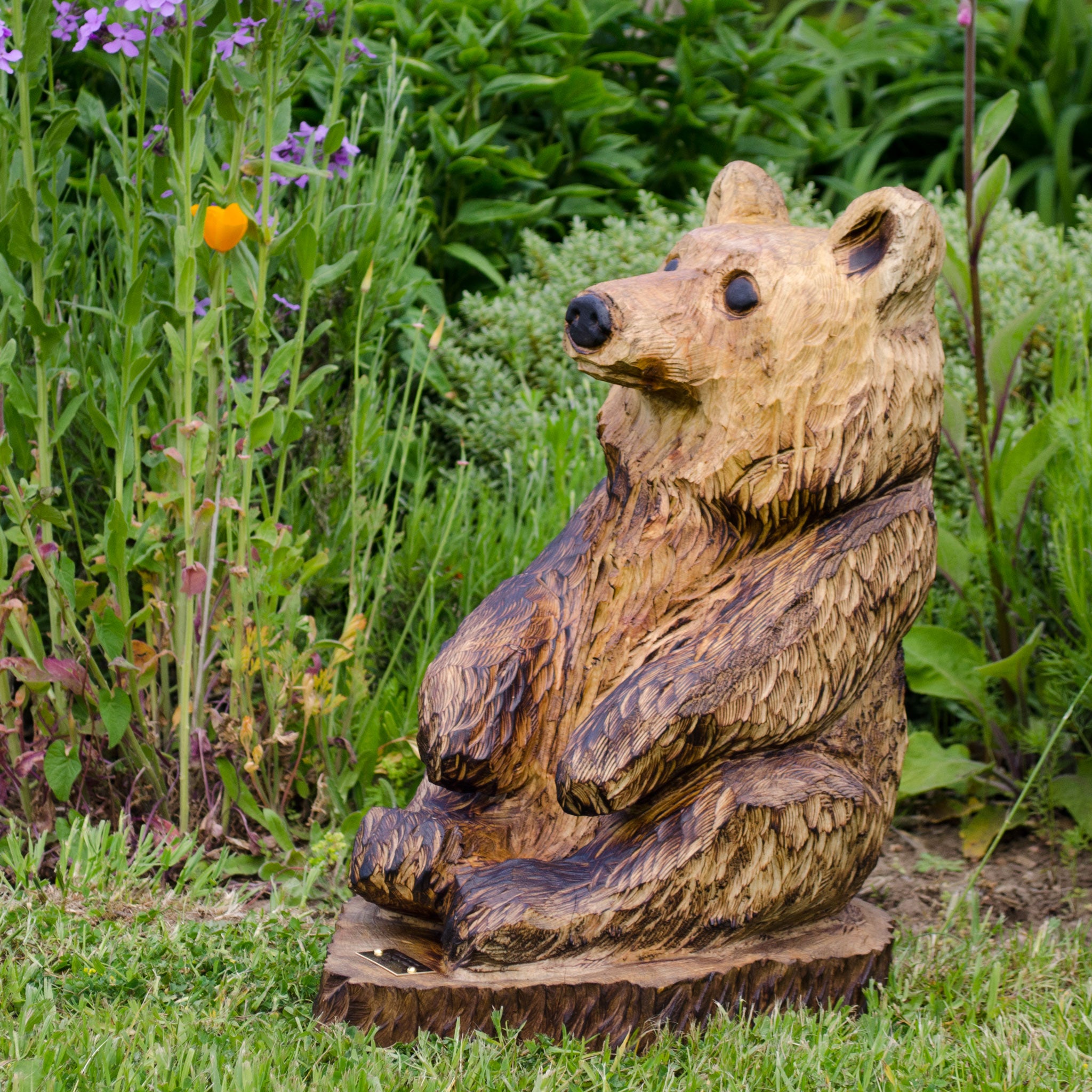Bear Chainsaw Carving