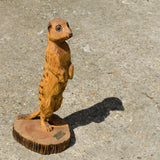 Meerkat Chainsaw Carving